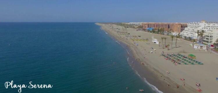 Apartamentos Deluxe Roquetas De Mar Con Golf Y Piscina Climatizada, Parking Privado Vícar Dış mekan fotoğraf