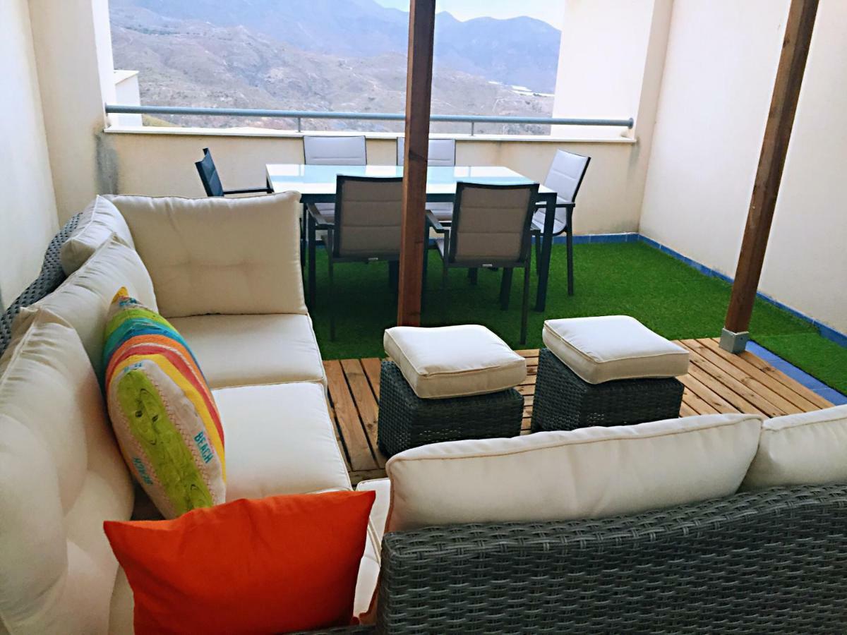 Apartamentos Deluxe Roquetas De Mar Con Golf Y Piscina Climatizada, Parking Privado Vícar Dış mekan fotoğraf