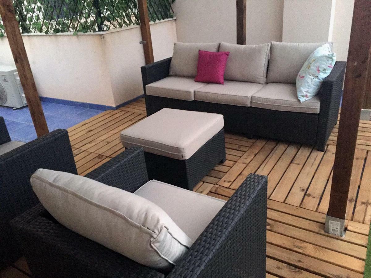 Apartamentos Deluxe Roquetas De Mar Con Golf Y Piscina Climatizada, Parking Privado Vícar Dış mekan fotoğraf